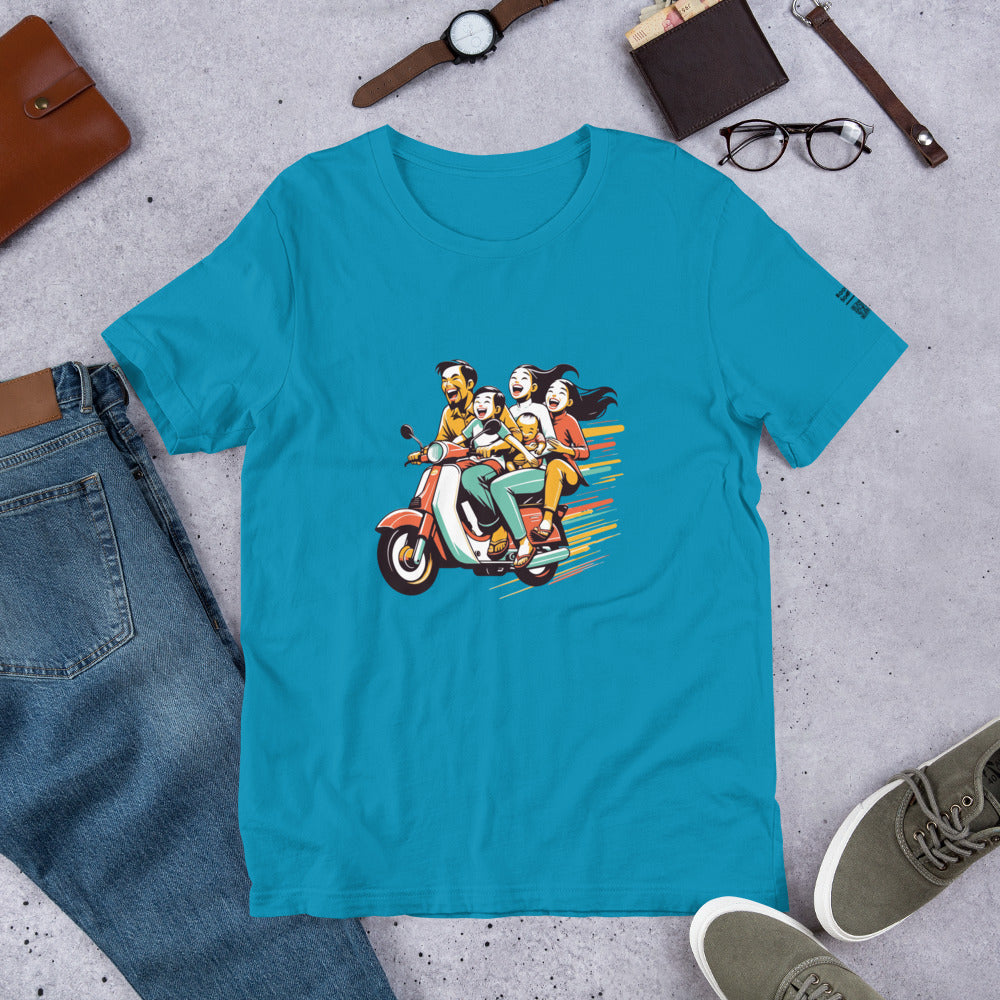 Moped Family - T-Shirt