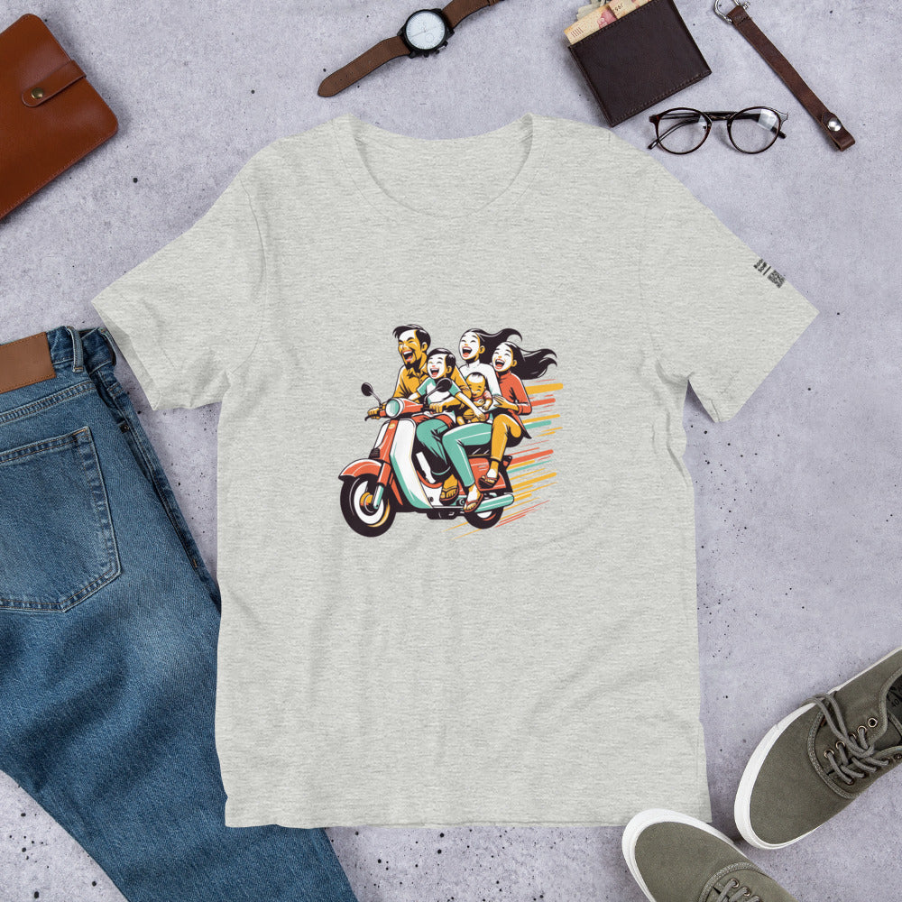 Moped Family - T-Shirt