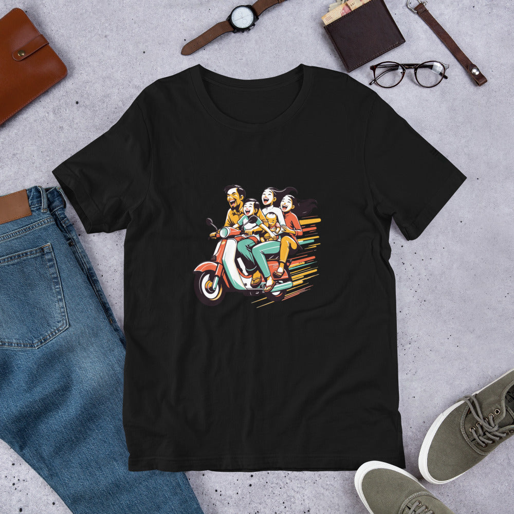 Moped Family - T-Shirt