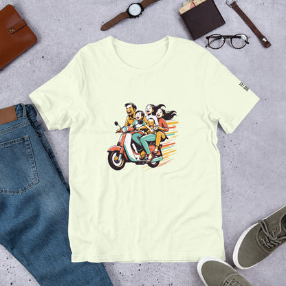 Moped Family - T-Shirt