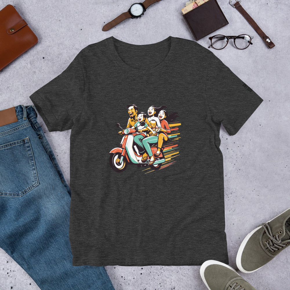 Moped Family - T-Shirt