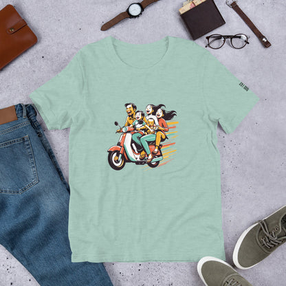 Moped Family - T-Shirt